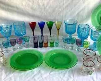 Colorful Glassware 