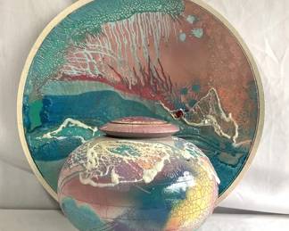 Pastel Sea Foam Pottery