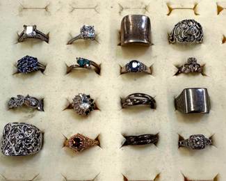 Sterling Silver Rings