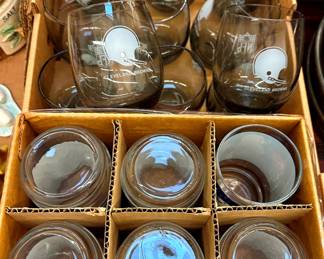 NFL Browns and Coca-Cola Glasses