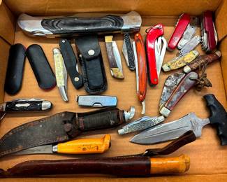 Pocket Knives and Fixed Blade