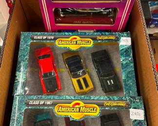 American Muscle Die Cast Cars