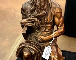 Moses and 10 Commandments Michelangelo Replica