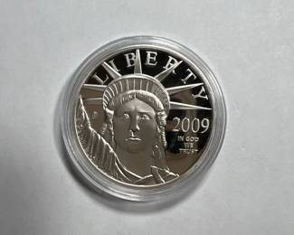 US Platinum Eagle Replica