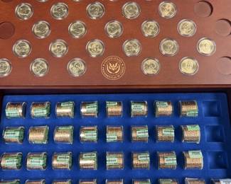Enormous 1 USD Presidential Coin Collection