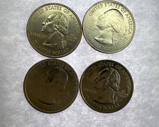 State Quarters AK FL MN AK