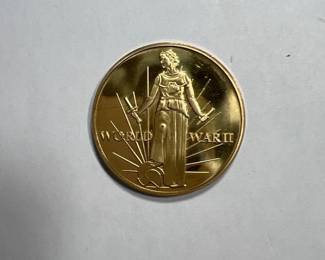 World War II Gold Coin Replica