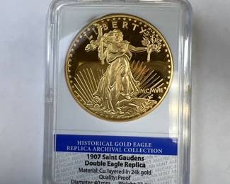 1907 Saint Gaudens Double Eagle Replica