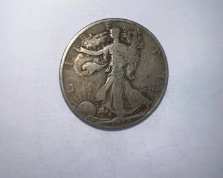 1938 Lib Walking Silver 50C