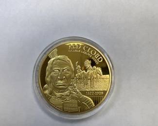 Red Cloud Native Gold Coin