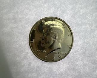1989 P Kennedy Half Dollar