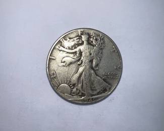 1940 Lib Walking Silver 50C