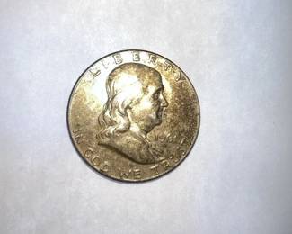 1961 Franklin Silver 50C