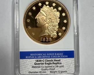 1838 Classic Head Quarter Eagle Replica