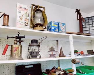 TOOLS.......................OLD LANTERNS