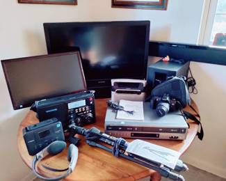 NICE ARRAY OF ELECTRONICS, CANON CAMERA, 