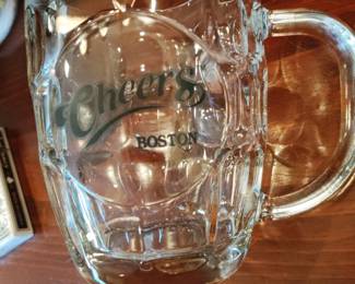 "CHEERS" BOSTON, SET OF 2 BEER MUGS