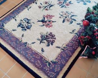 NUMEROUS LOVELY WOOL RUGS