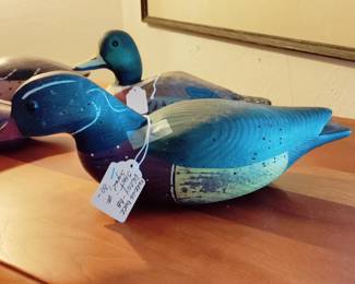 AUTHENTIC WORKING DUCK DECOY (WITH PELLET HOLES)