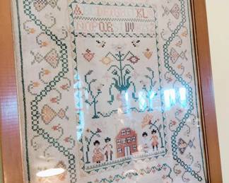 VINTAGE/ANTIQUE EMBROIDERY