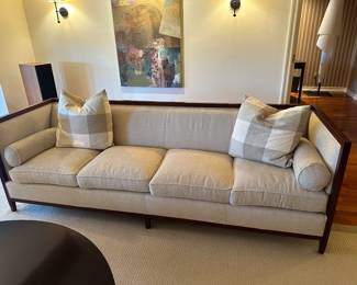 98” like new  Baker sofa. We have a matching 78” sofa also.