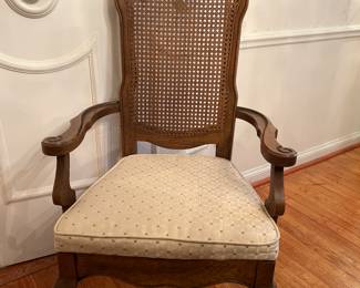 Dining Room: This is one of the six dining chairs that go with the STANLEY dining table. There is a total of two arm chairs and four side chairs.