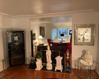 Living Room: The other side of the living room is now seen. Closer photos follow.