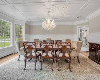 Century Furniture Traditional mahogany sideboard