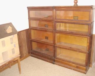 Two (2) Globe-Wernicke Barrister Bookcases.