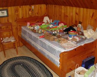 Twin bed not for sale.