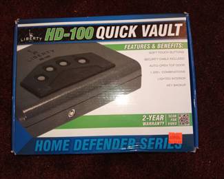 Safe.  HD--100 Quick Vault.