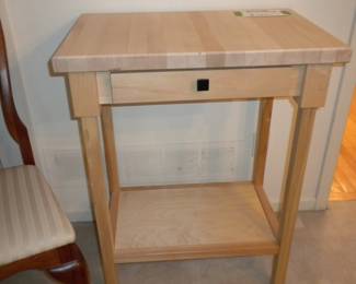 handmade by Dave. Solid maple