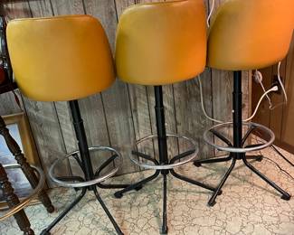 Sleek set of barstools