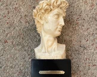 Vintage Head of David by Michelangelo- A. Santini