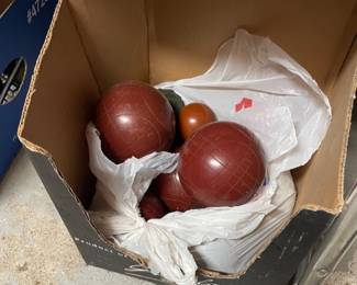 Vintage Bocce Ball set