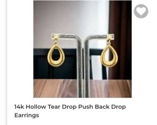 14k gold earrings