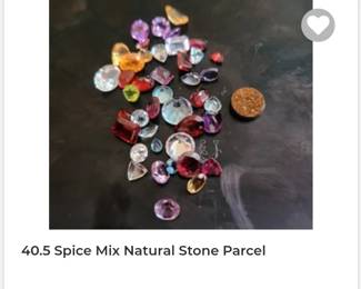 40.5 mix natural stone parcel