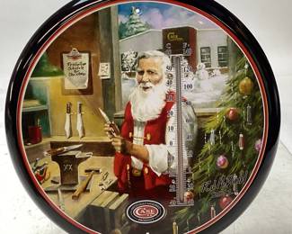 CASE XX CHRISTMAS HOLIDAY WALL THERMOMET