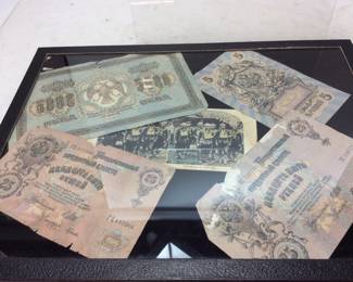 WWI IMPERIAL GERMAN MONEY, VIEWING CARD