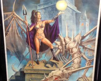 SCI-FI SIGNED PRINT SONJAS REVENGE