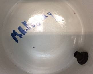 VTG M.A. HADLEY POTTERY BEVERAGE COOLER,