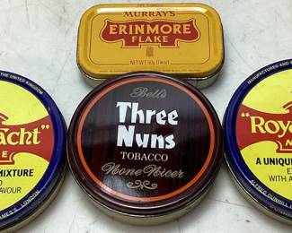 VTG. TOBACCO TINS, MURRAYS ERINMORE