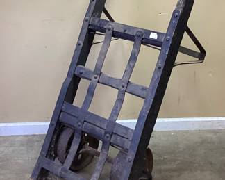 ANTIQUE INDUSTRIAL HAND TRUCK