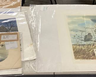 CHOICE LOT SIGNED ART PRINTS