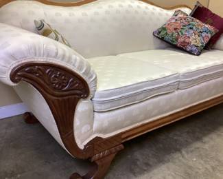 VTG. DUNCAN PHYFE SOFA, VGC,
