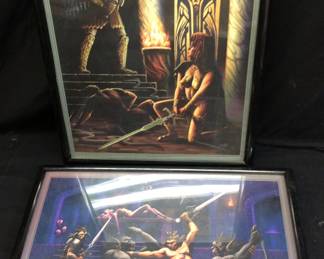 VAELEN CONFRONTS DARKNESS PRINTS