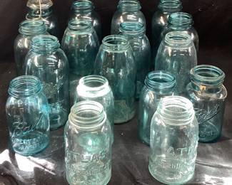 VTG. ATLAS & BALL MASON JARS