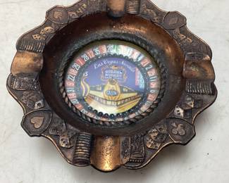 ORIGINALLAS VEGAS  GOLDEN NUGGET CASINO ROULETTE ASHTRAY