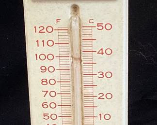  VTG. PENNSYLVANIA RAILROAD THERMOMETER,12''H