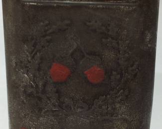 ANTIQUE TWIN OAKS TOBACCO TIN